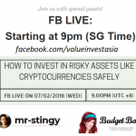 How To Invest In Risky Assets Like Cryptocurrencies Safely – Facebook Live (Feb 2018)