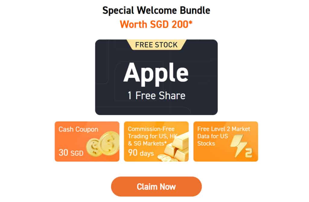 Sign Up with New Singapore Broker Futu SG and Get 1 FREE Apple Share and  180 Days Commission-free Trading. My Review of moomoo. (September 2021  Update)