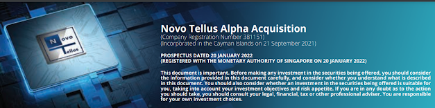 Novo Tellus Alpha Acquisition (“NTAA”)